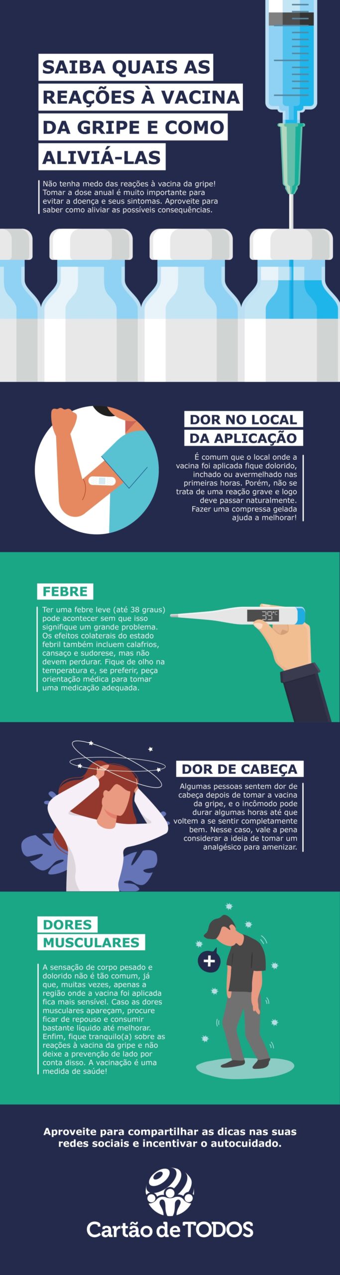 reações a vacina da gripe
